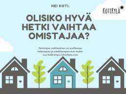 KotiKyla.com: Hello home, want to change the owner?